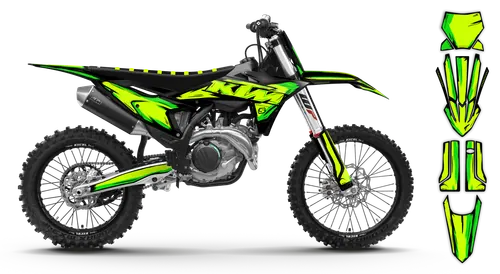Graphics Kit - KTM - SX SX-F / XC XC-F - 2025 - Fluo Artlex - ST