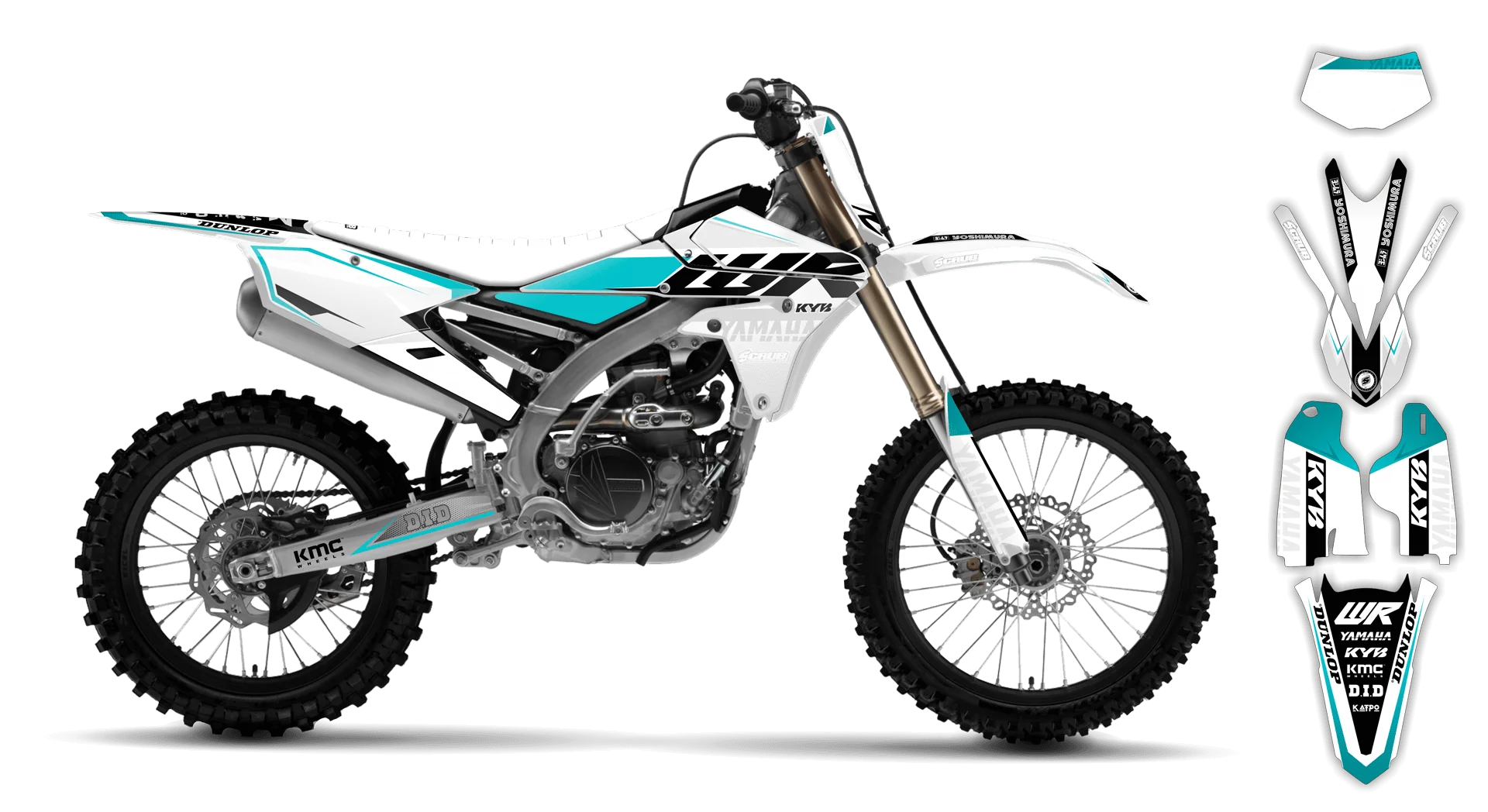 Graphics Kit - Yamaha - WR450F - 2016-2018 - Discovery - LE