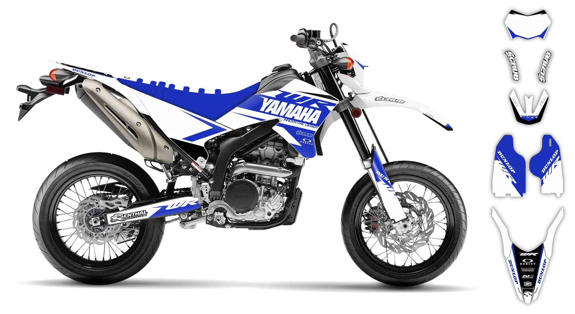 Graphics Kit - Yamaha - WR 250X - 2007-2022 - SE1022 - R1