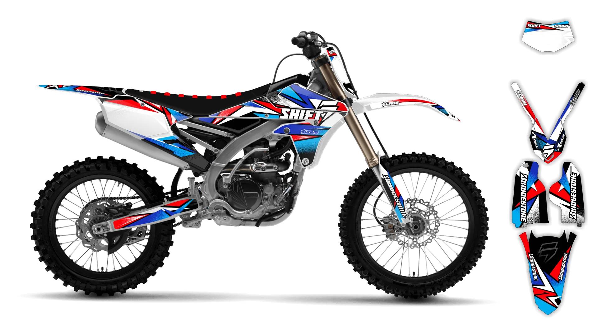 Graphics Kit - Yamaha - WR450F - 2016-2018 - X-Rut - LE