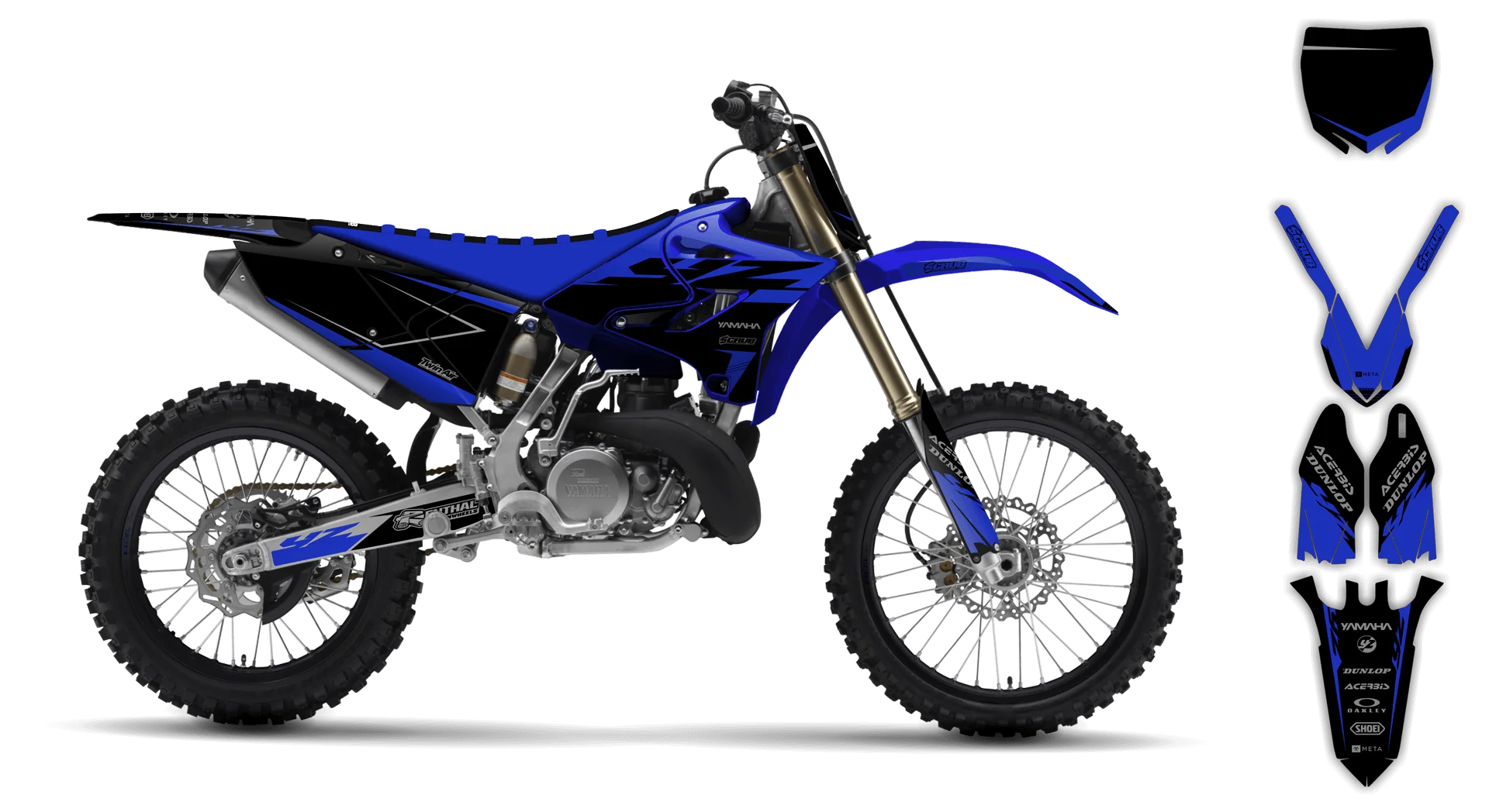Graphics Kit - Yamaha - YZ 125 - 2015-2020 - Nyxet - R1