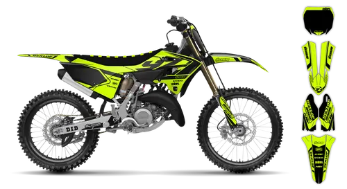 Graphics Kit - Yamaha - YZ 250X - 2023-2024 - Fluo Eclipse - ST