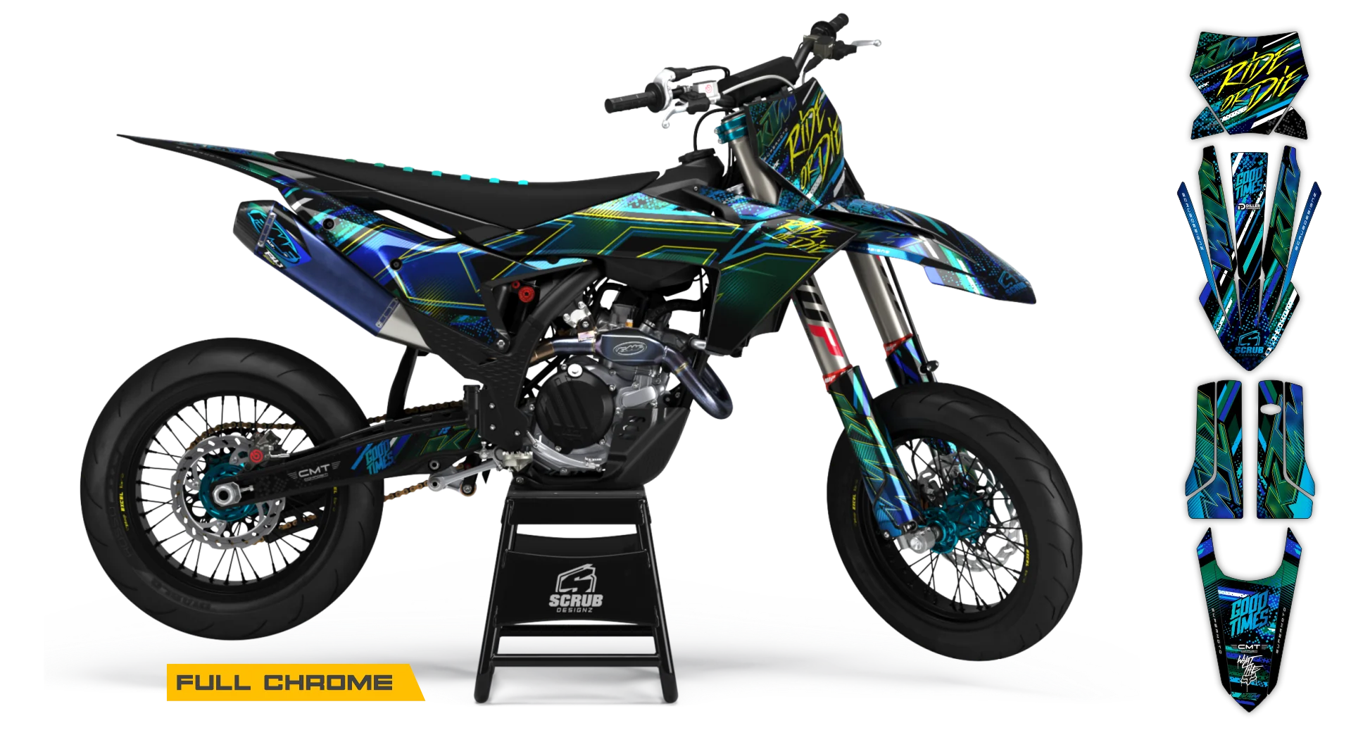 Graphics Kit - KTM - SX SX-F / XC XC-F - 2025 - Robtylen - R1