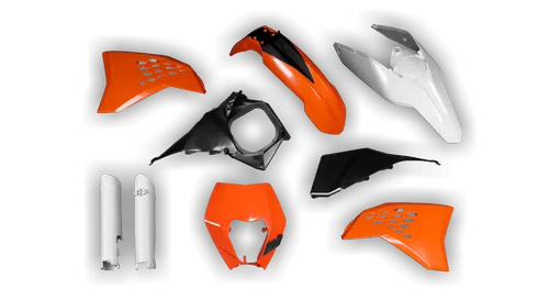 Plastics Kit - KTM - EXC EXC-F / XC-W XCF-W - 2008-2011 - Full Kit - OEM 2