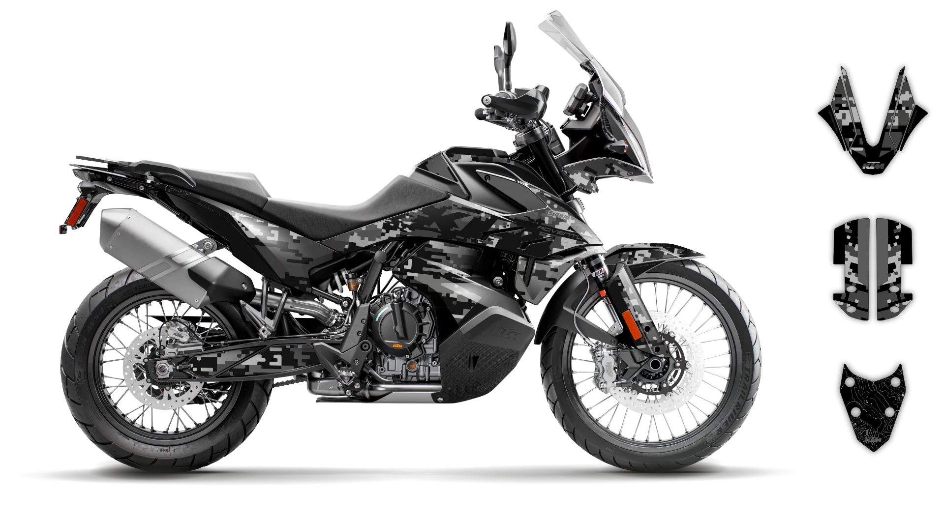 Graphics Kit - KTM - 790 R ADVENTURE - 2019-2022 - K-SE1097 - R1