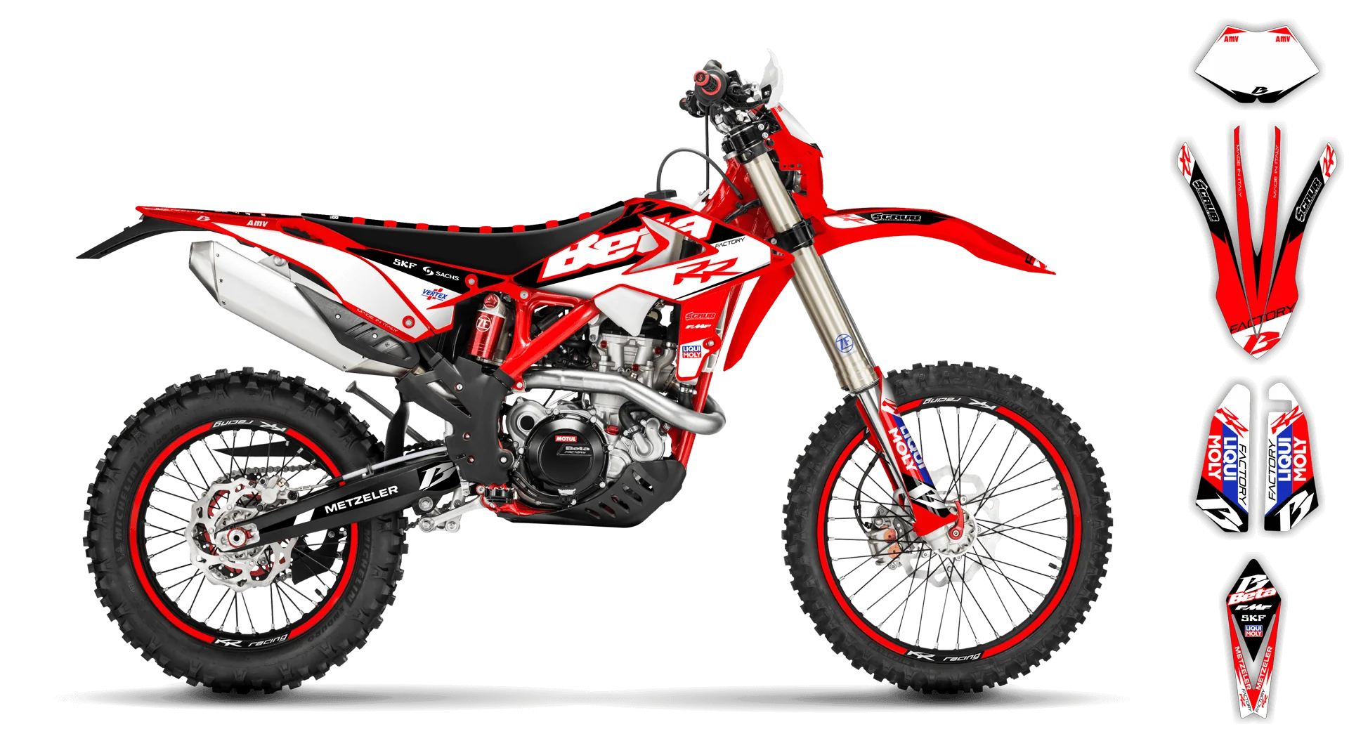 Graphics Kit - Beta - X-Trainer - 2018 - Factory Replica 1 - LE