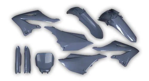 Plastics Kit - Yamaha - YZ 125 - 2022-2025 - Full Kit - Grey Restyle