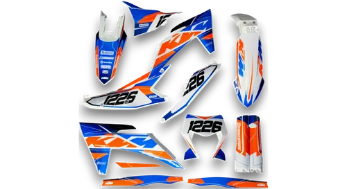 GFP - KTM - EXC EXC-F / XC-W XCF-W - 2024-2025 - White-K-SE1109-ST