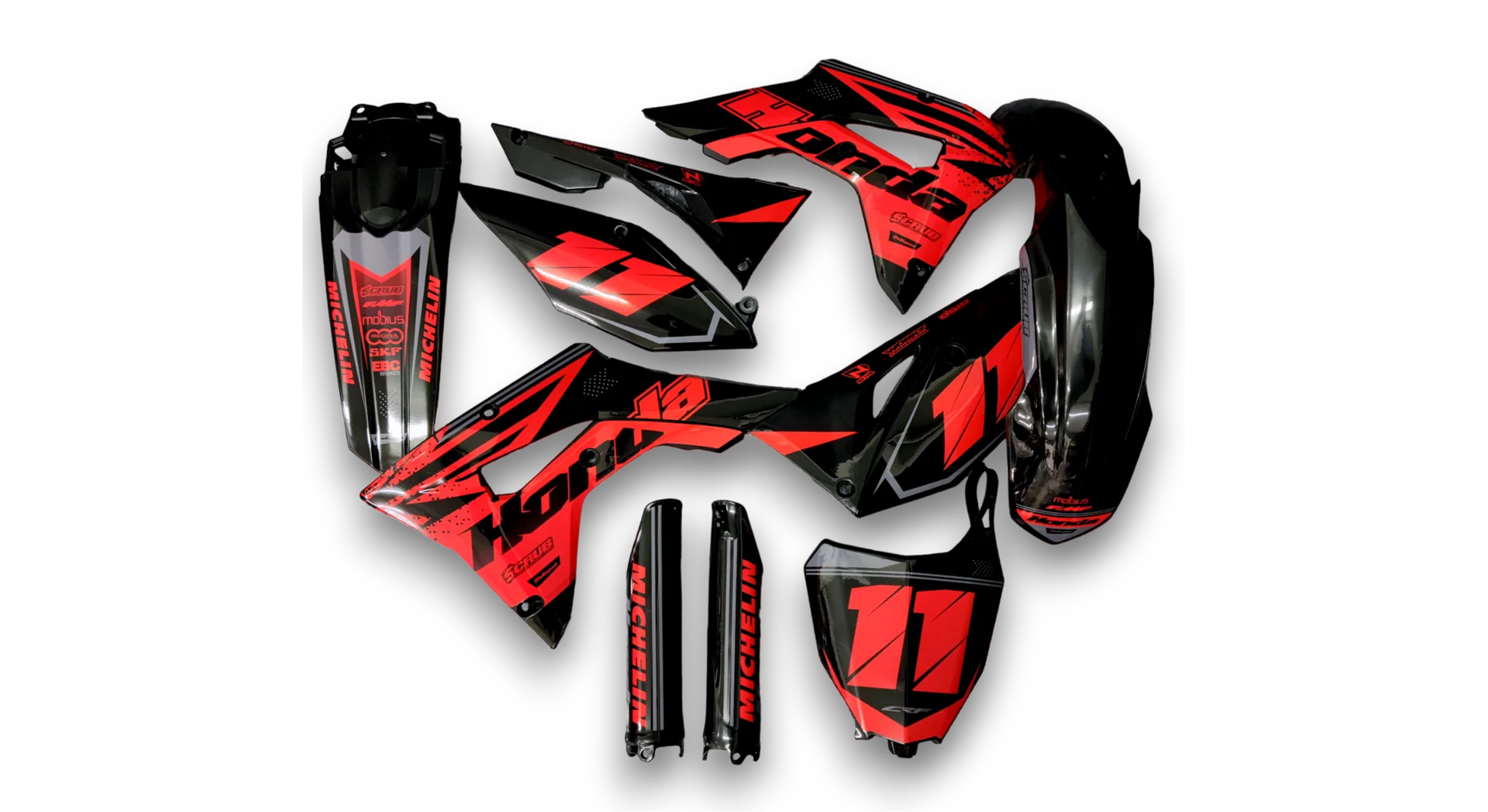 GFP - Honda - CRF 250R - 2019-2021 - Black-SO1064