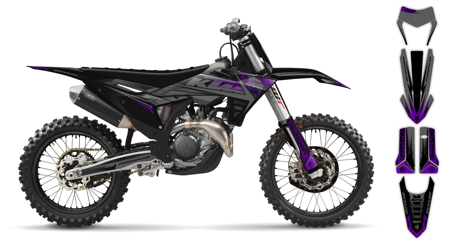 Graphics Kit - KTM - EXC EXC-F / XC-W XCF-W - 2024-2025 - Panthera - LE