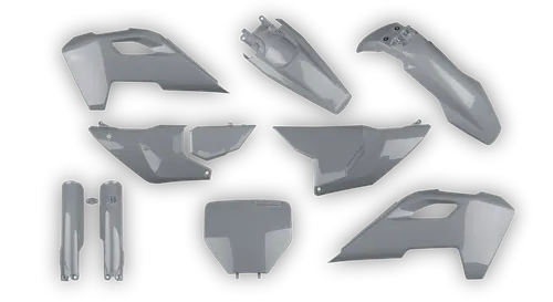 Plastics Kit - Husqvarna 14-> TX Series - TX 300 2023-2024 - Full Kit - Grey