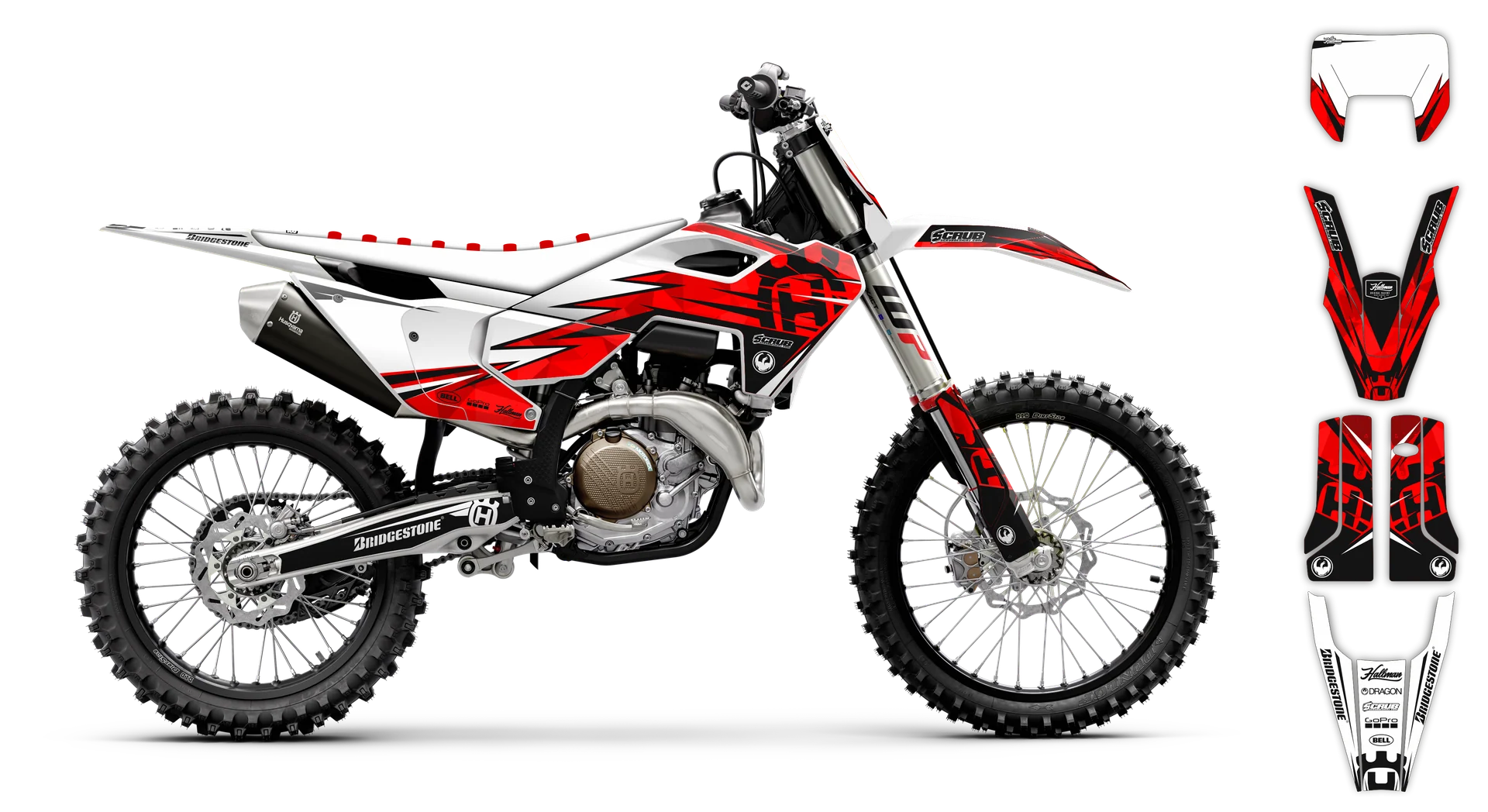 Graphics Kit - Husqvarna 14-> TE-FE Series - 2025 - H-SE1101 - R3