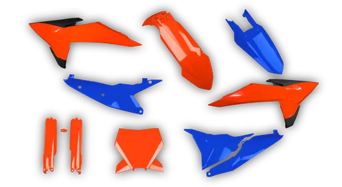 Plastics Kit - KTM - SX SX-F / XC XC-F - 2025 - Full Kit - Orange-Blue