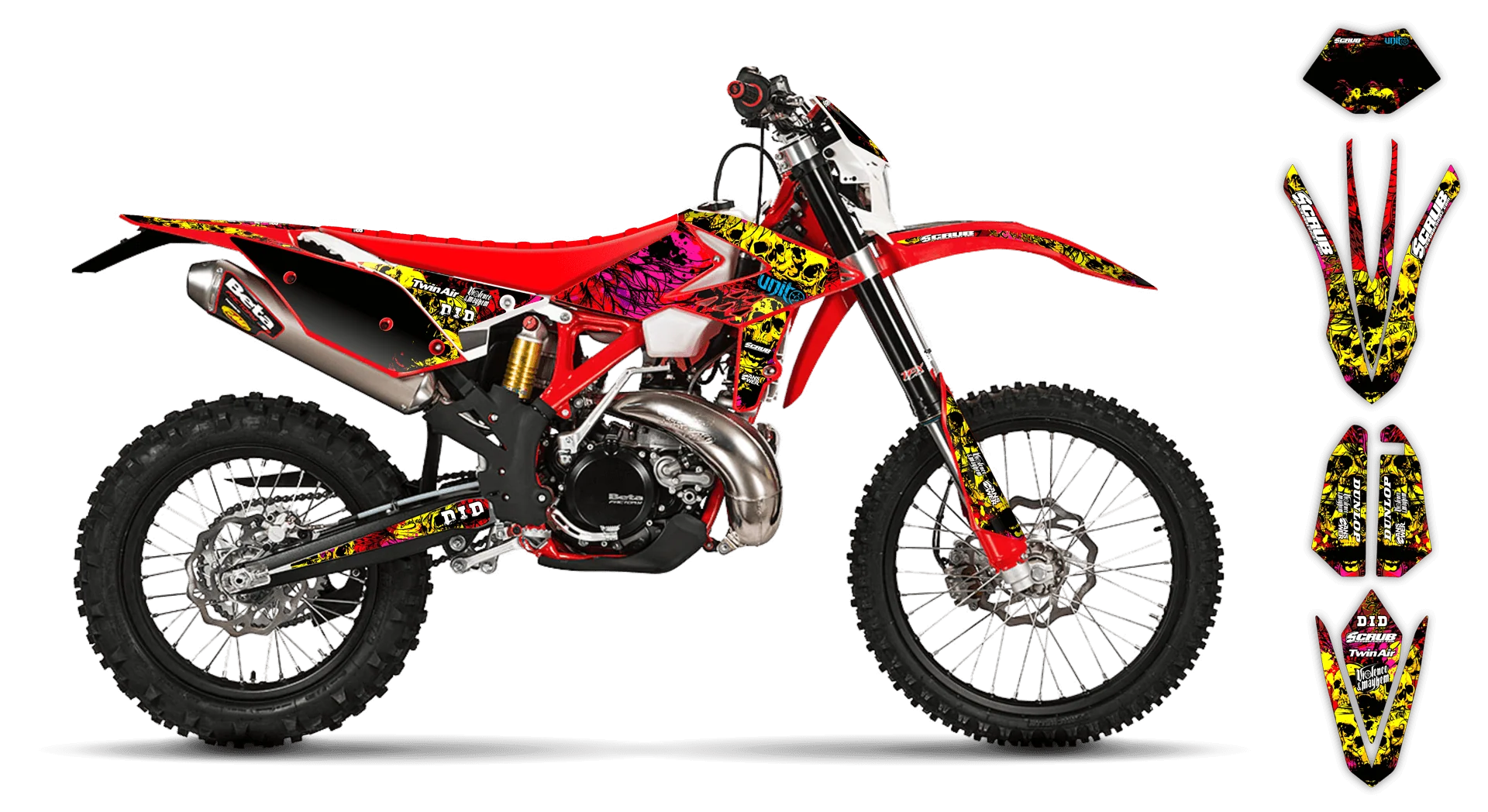 Graphics Kit - Beta - X-Trainer - 2015-2017 - Wasabi - LE