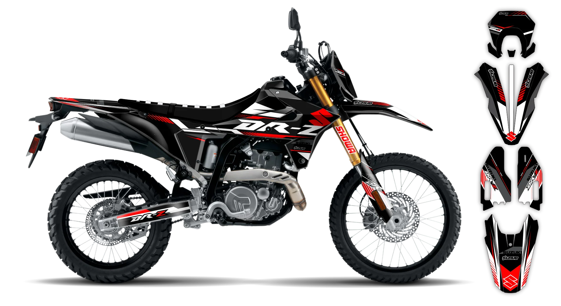 Graphics Kit - Suzuki - DR-Z4S Enduro - 2025-2026 - Drz Edition - ST