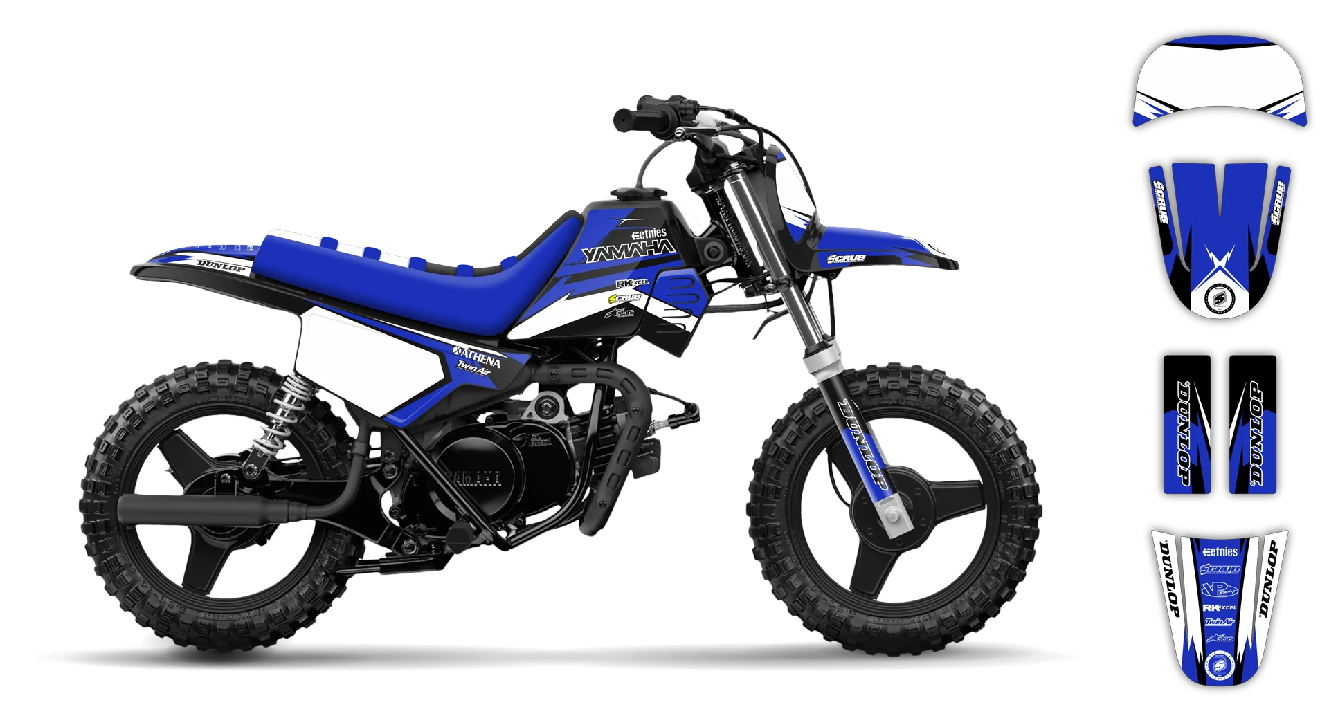 Star Racing Pw50 Graphics Kit - Yamaha - PW 50 - 1990-2026 - Factory Replica 2 - LE ...