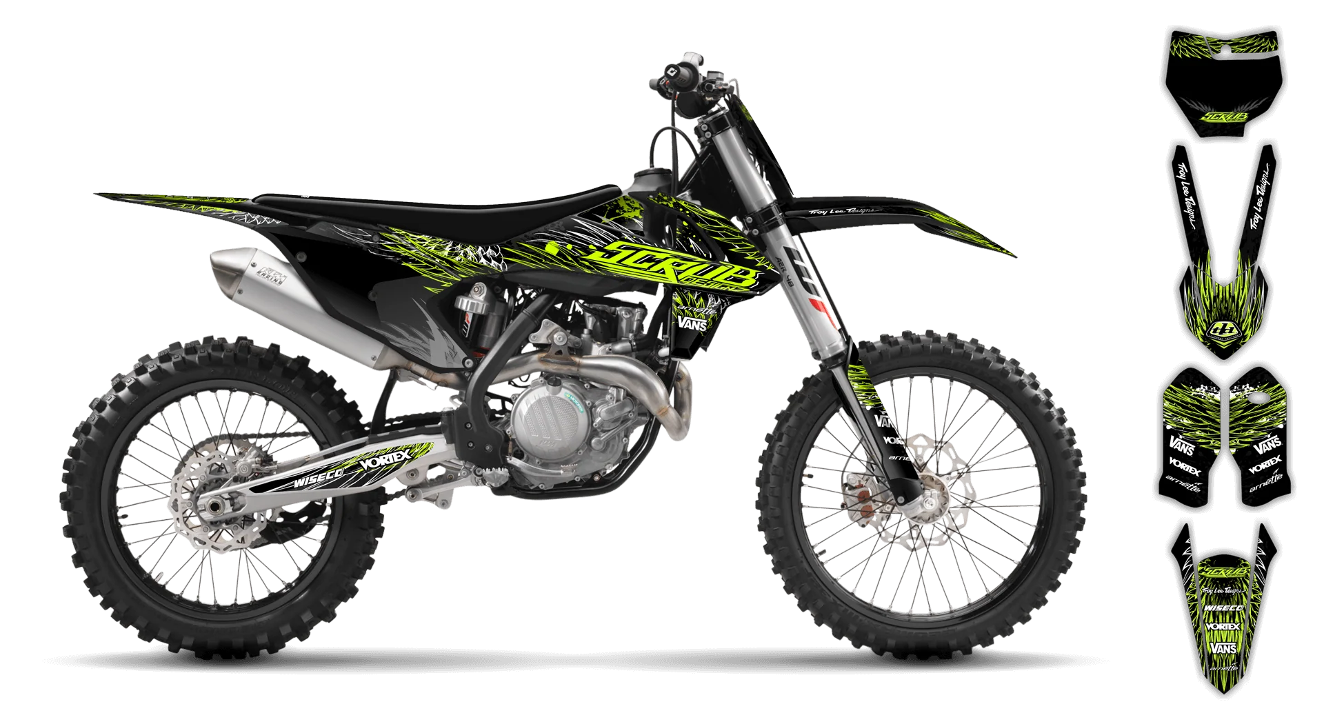 Graphics Kit - KTM - SX 50 - 2016-2023 - Raven - R3