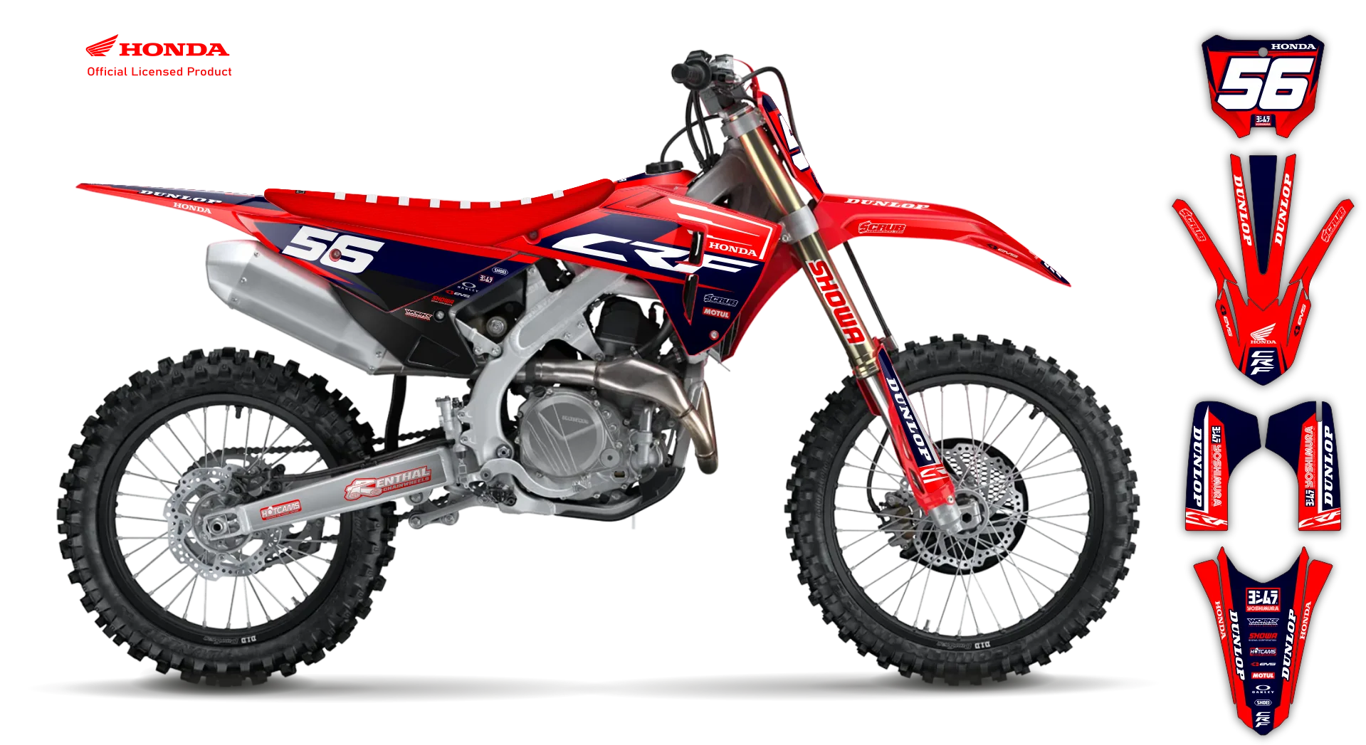 Graphics Kit - Honda - CRF 110 - 2013-2018 - SE1138 - R4