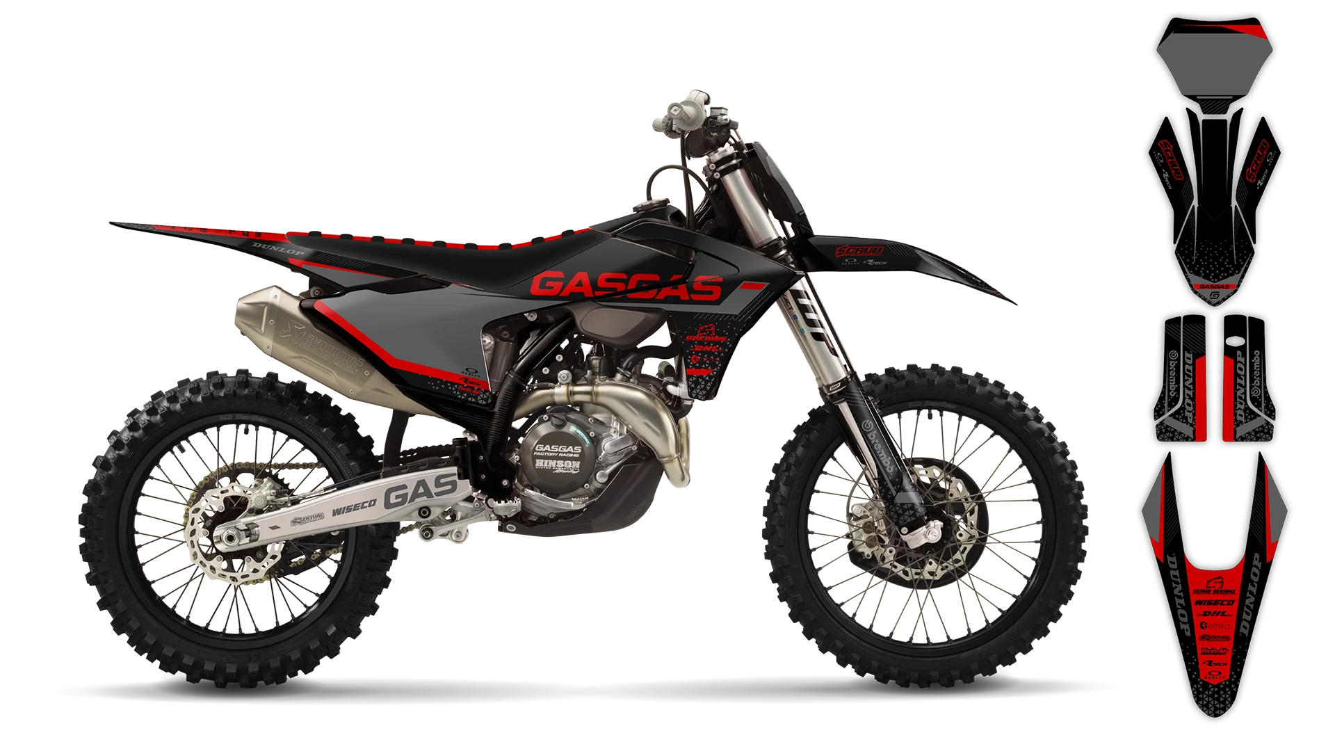 Graphics Kit - Gas Gas - MC 65 - 2024-2025 - G1 - LE
