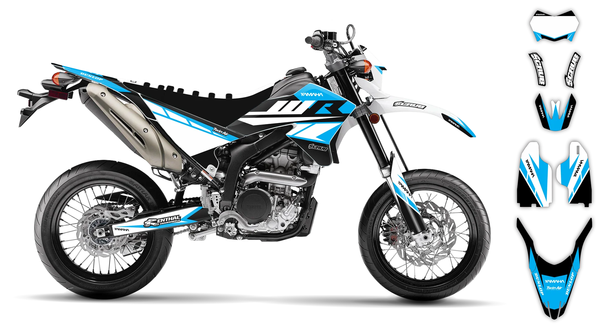 Graphics Kit - Yamaha - WR 250X - 2007-2022 - Sukuba - LE
