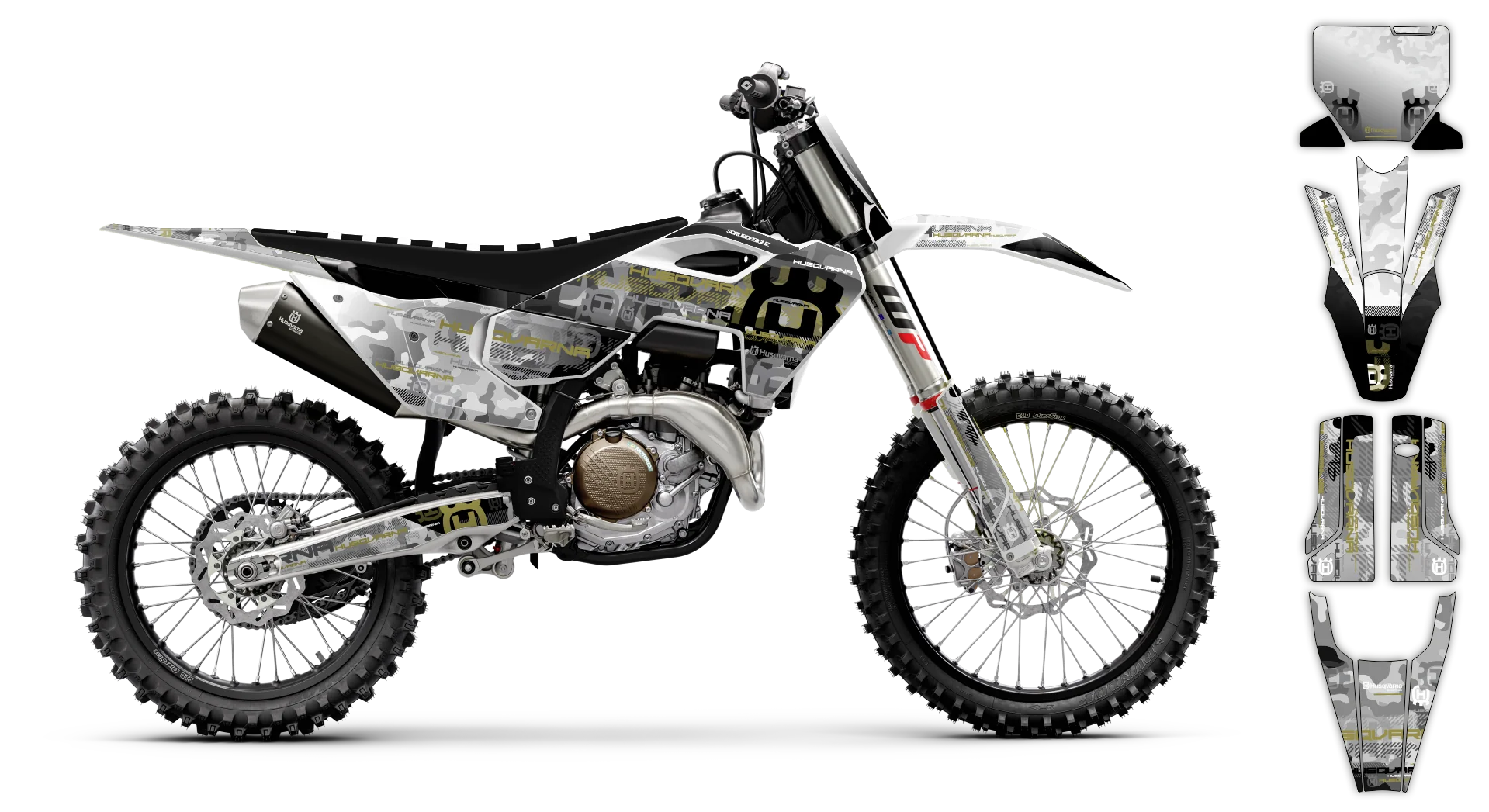 Graphics Kit - Husqvarna 14-> TC-FC-FX Series - 2023-2024 - ASAP - LE