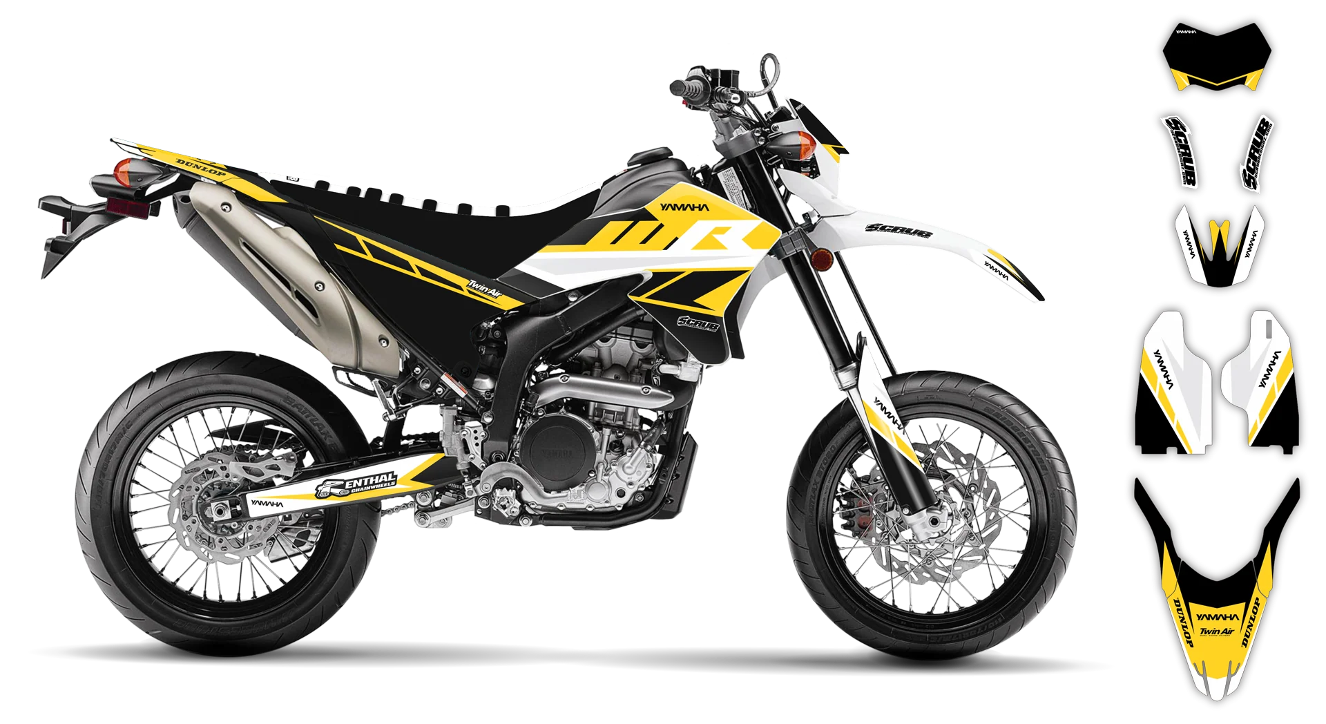 Graphics Kit - Yamaha - WR 250X - 2007-2022 - Sukuba - R2