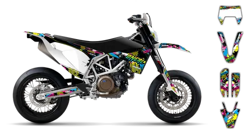 Graphics Kit - Husqvarna 14-> SM 701 - 2016-2024 - H2 - ST