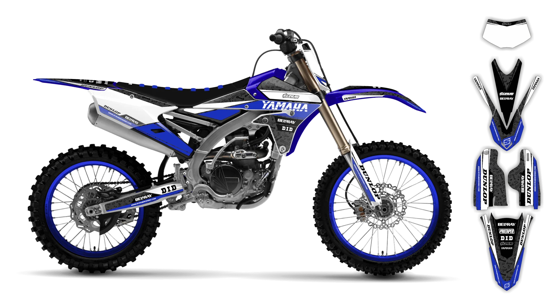 Graphics Kit - Yamaha - WR450F - 2016-2018 - Viper - ST