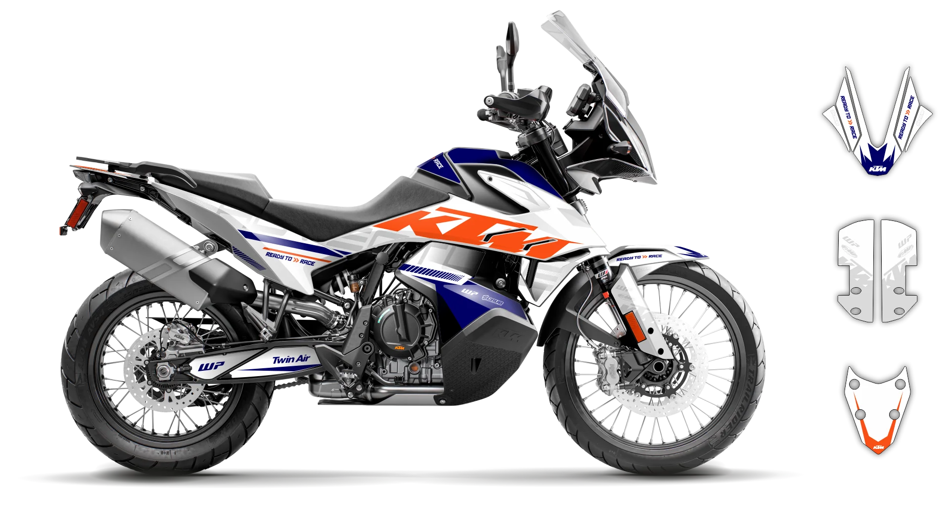 Graphics Kit - KTM - 790 R ADVENTURE - 2019-2022 - K-SE1095 - R1