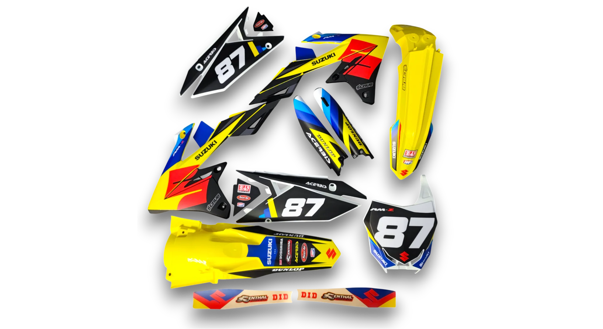 GFP - Suzuki - RMZ 450 - 2008-2017 - OEM-Misty-LE