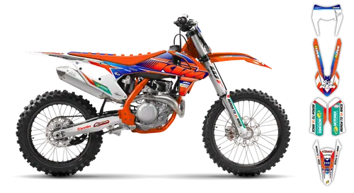 Graphics Kit - KTM - EXC EXC-F / XC-W XCF-W - 2017-2019 - K9 - ST