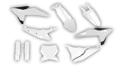 Plastics Kit - KTM - SX SX-F / XC XC-F - 2025 - Full Kit - White