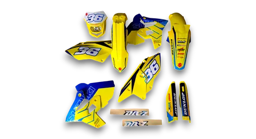 GFP - Suzuki - DRZ 400 SM Restyle - 1999-2024 - Yellow-Restyle-SE1141-ST