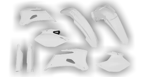 Plastics Kit - Yamaha - WR250F - 2007-2014 - Full Kit - White