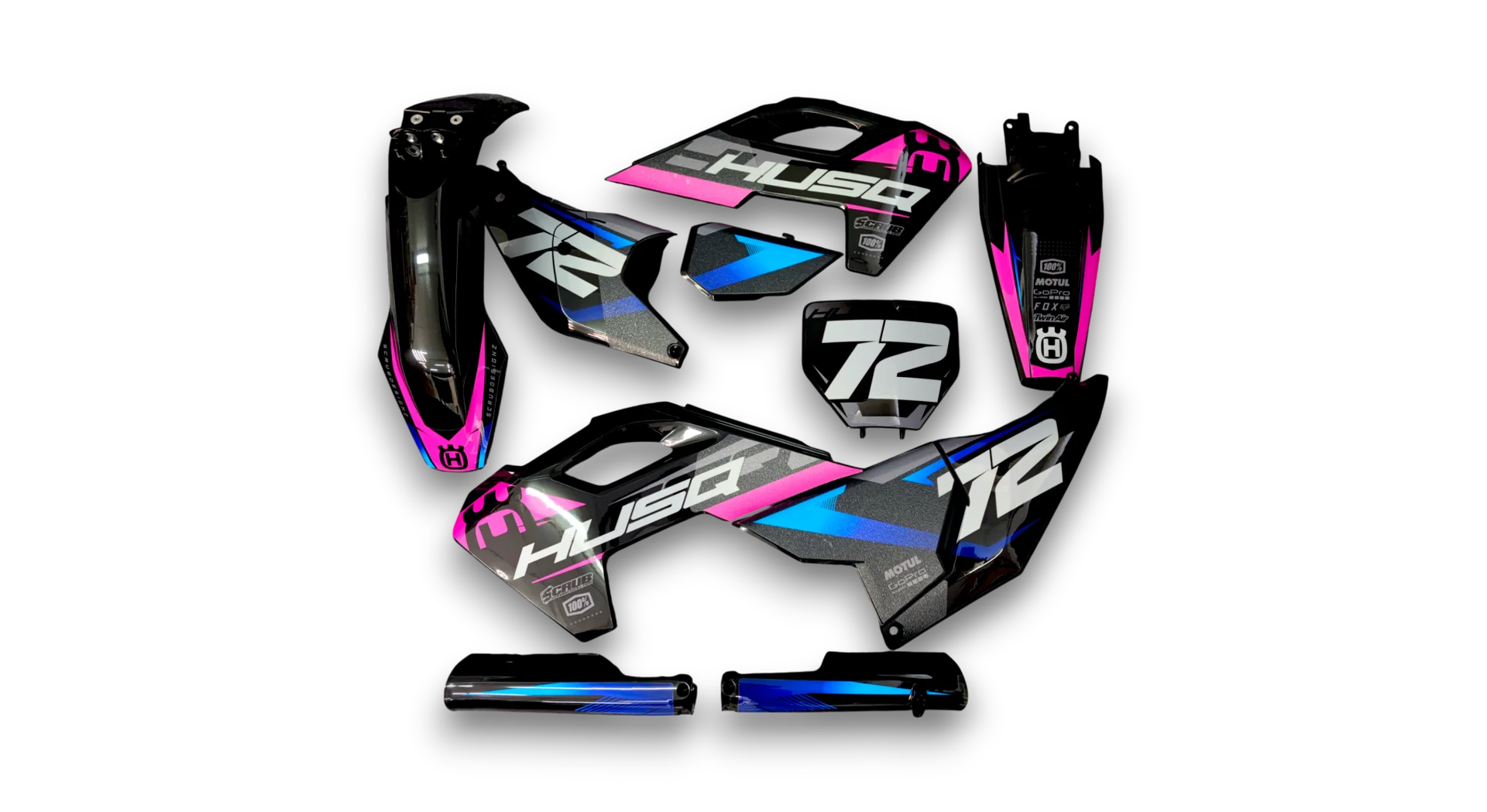 GFP - Husqvarna 14-> TC-FC-FX Series - 2023-2024 - Black-SO10951