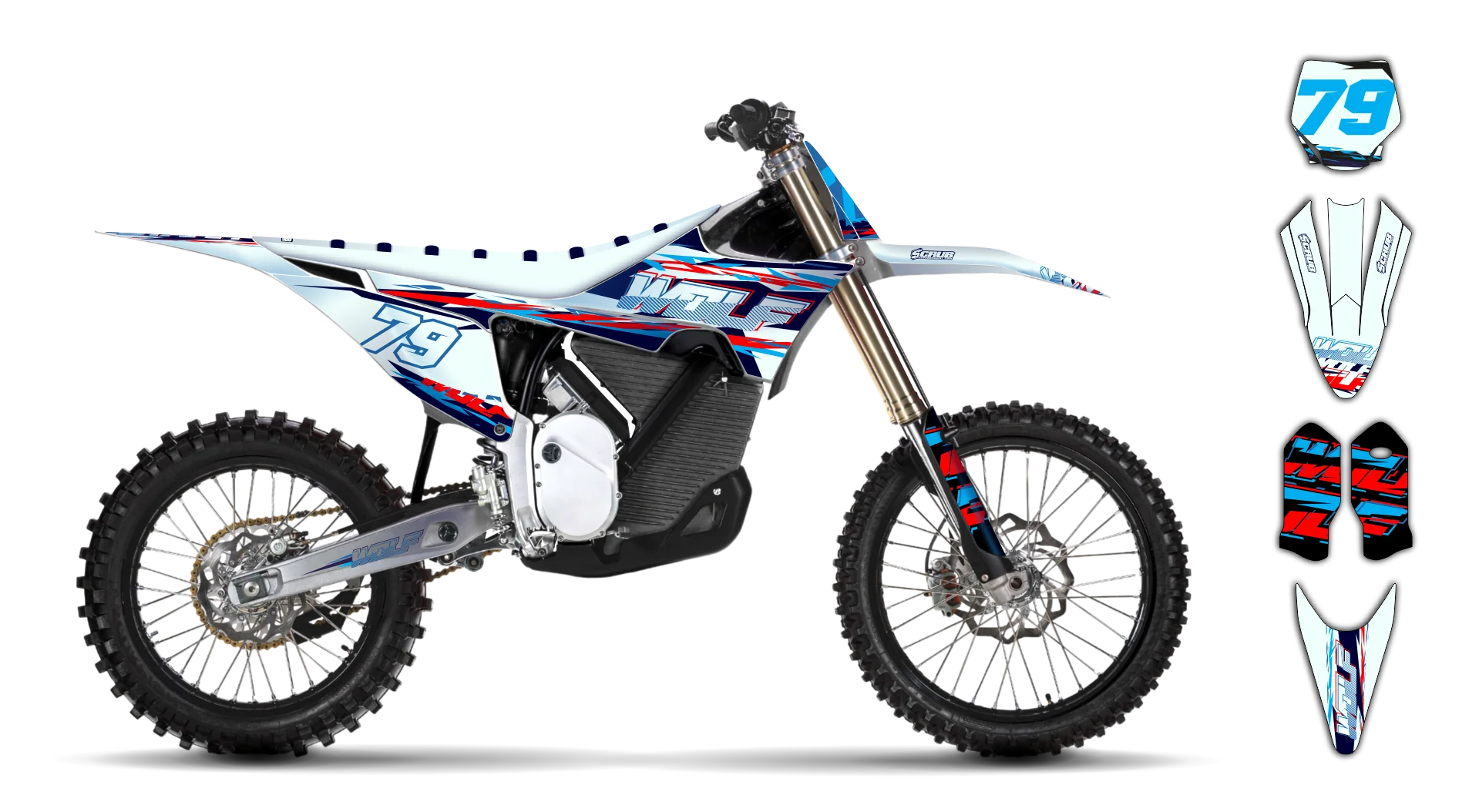 Graphics Kit - Stark - Varg SM - 2025-2026 - Fracture - R1