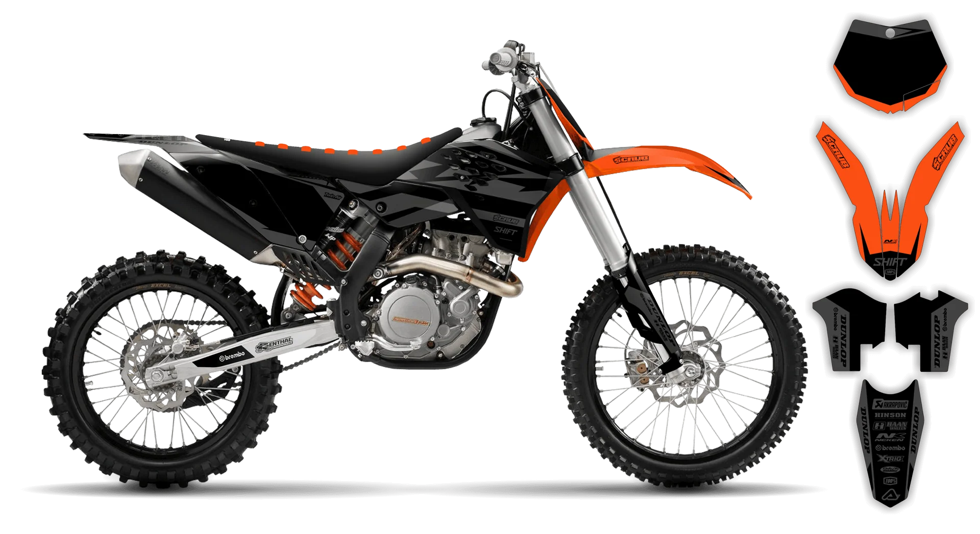 Graphics Kit - KTM - SMR Series - 2008-2011 - SE1025 - ST