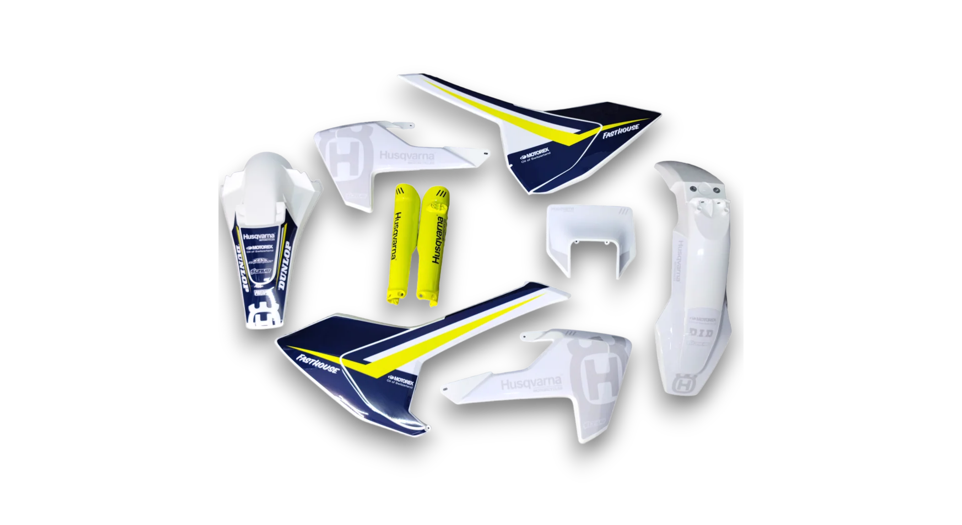 GFP - Husqvarna 14-> TE-FE Series - 2017-2019 - White-SO11474