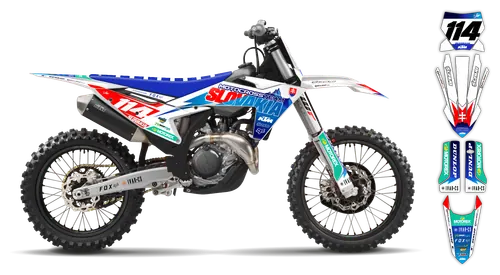 Graphics Kit - KTM - SX SX-F / XC XC-F - 2025 - SVK - ST