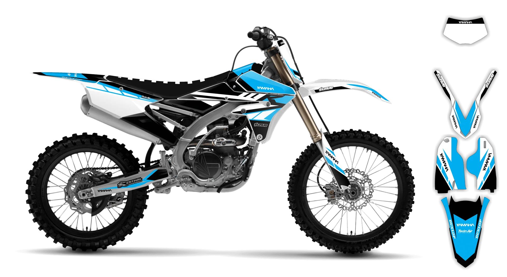 Graphics Kit - Yamaha - WR450F - 2016-2018 - Sukuba - LE