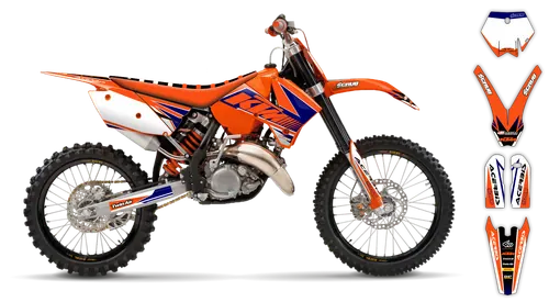 Graphics Kit - KTM - SX SX-F / XC XC-F - 2005-2006 - K3 - ST