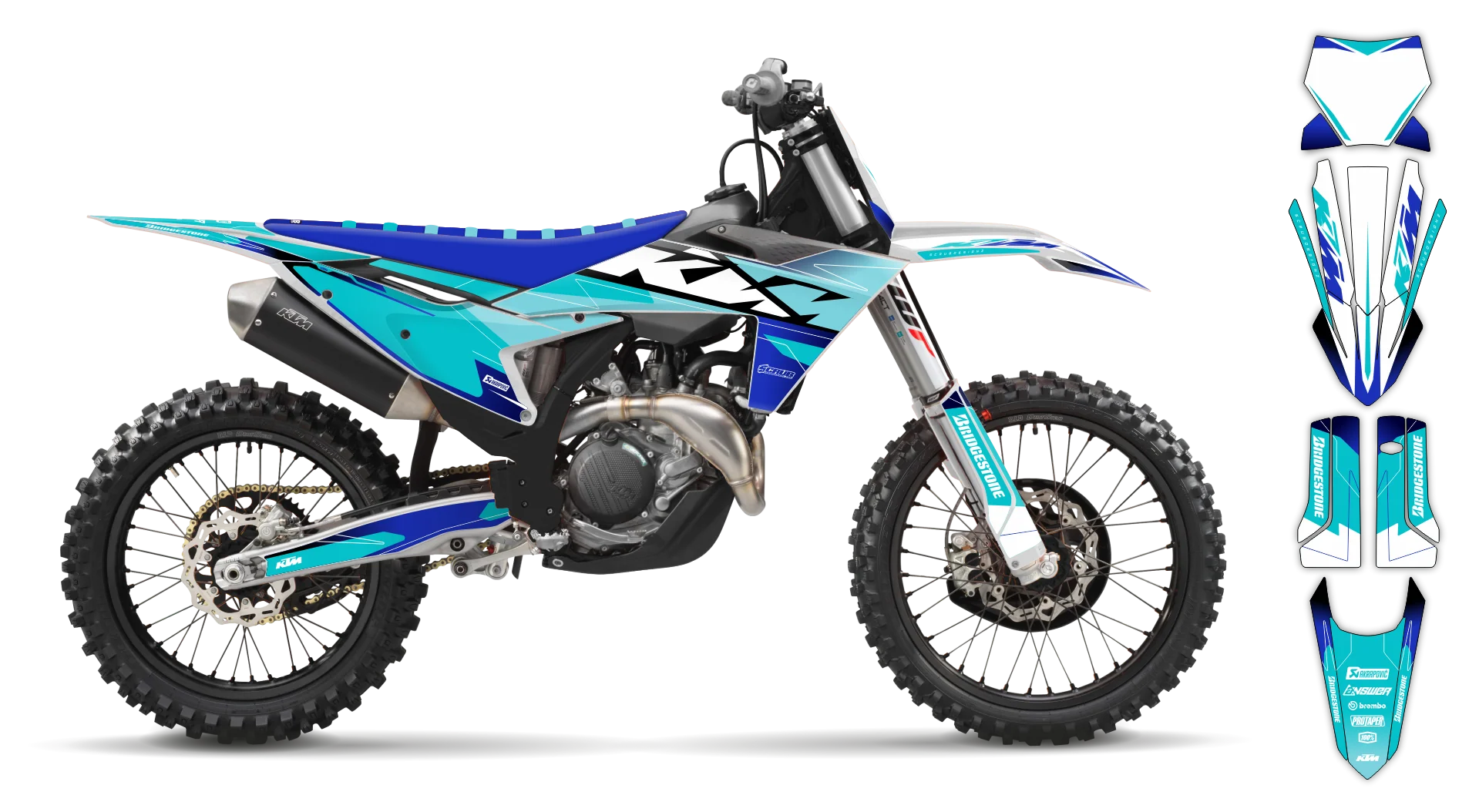 Graphics Kit - KTM - SX 50 - 2024-2025 - K-SE1109 - LE