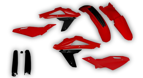 Plastics Kit - Husqvarna 05-13 - TE 510 - 2008-2010 - Full Kit - Red