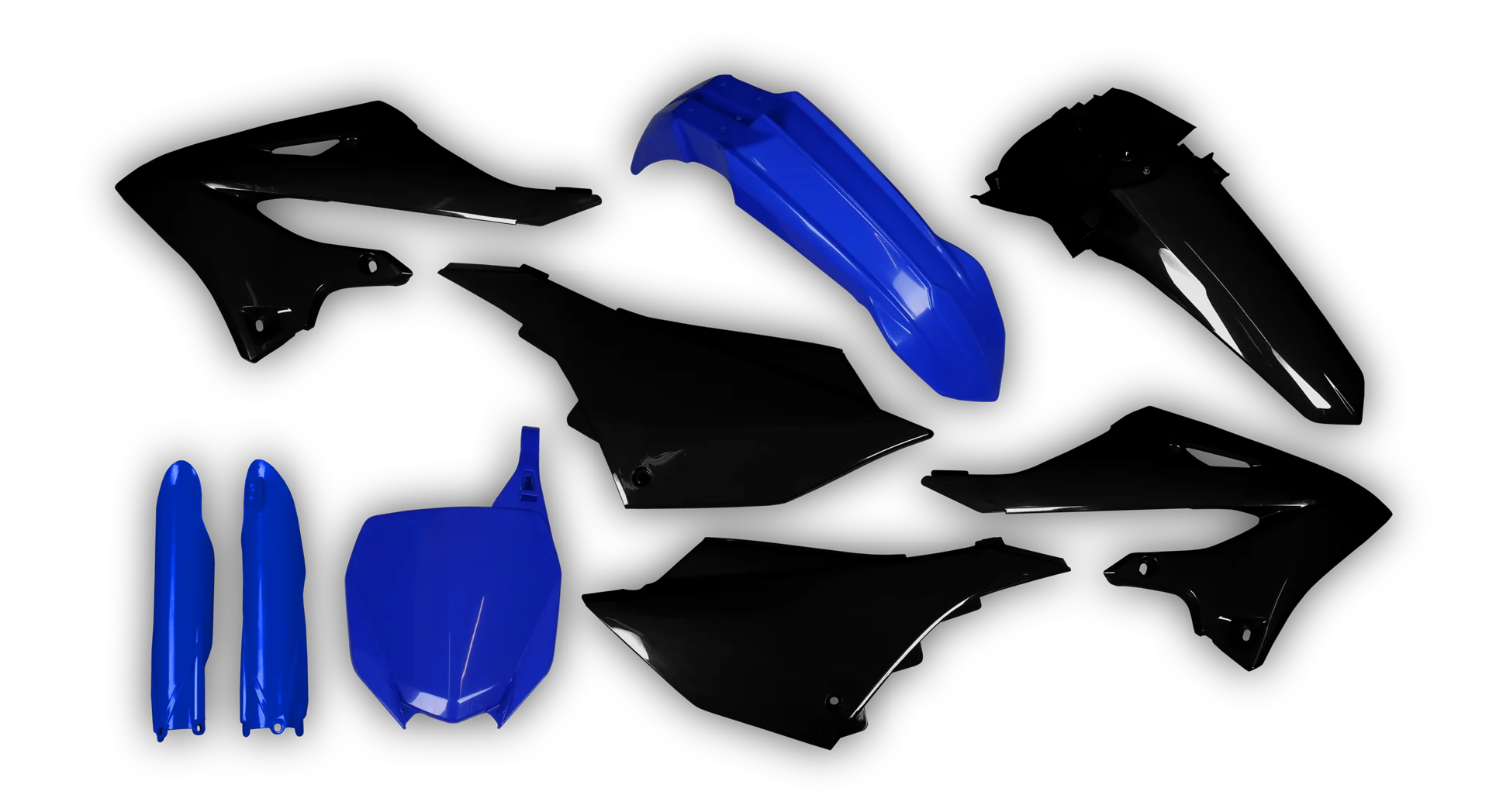 Plastics Kit - Yamaha - YZ 125 - 2022-2025 - Full Kit - Blue Black