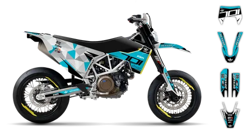 Graphics Kit - Husqvarna 14-> SM 701 - 2016-2024 - SE1005 - ST