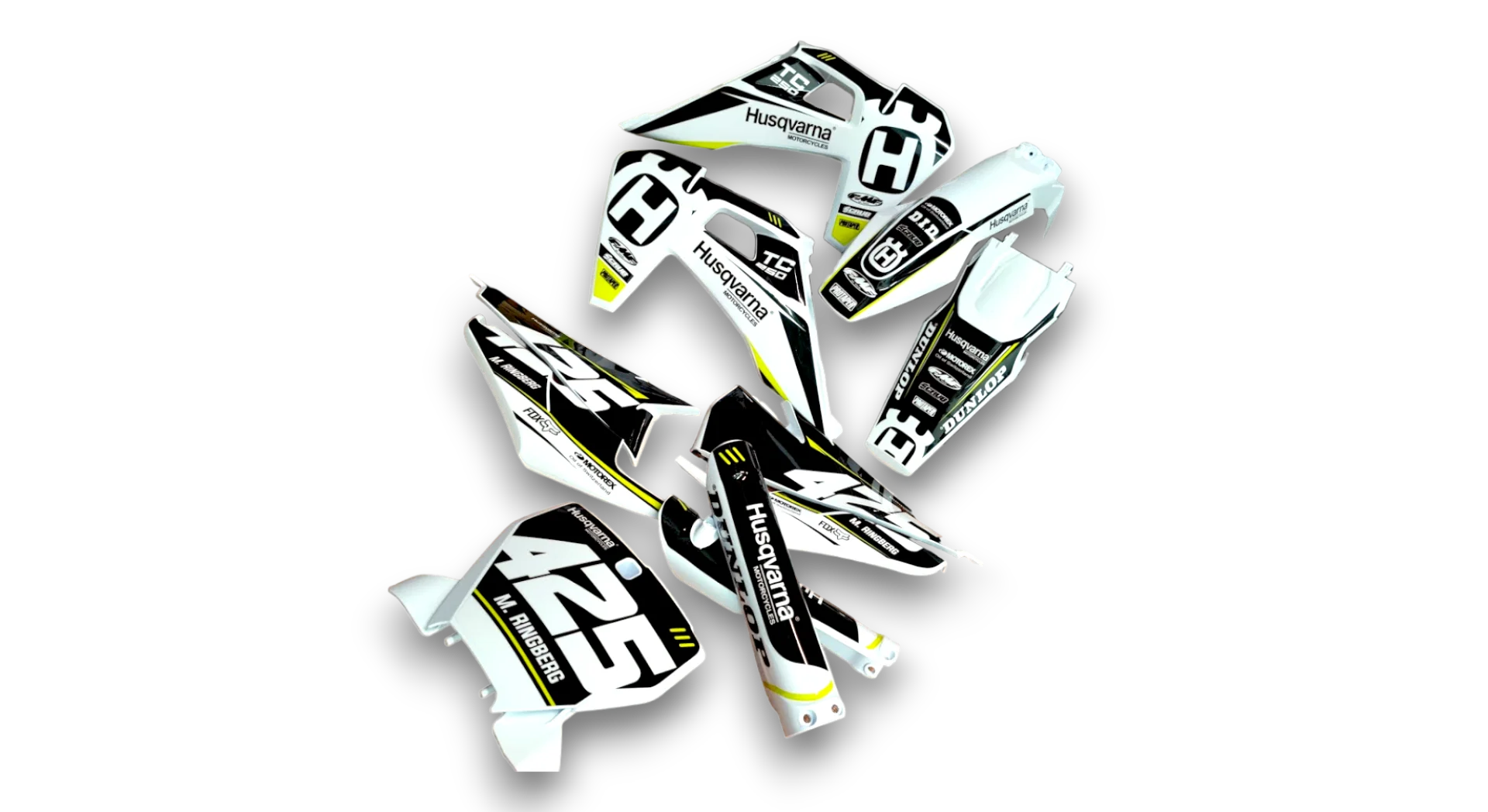 GFP - Husqvarna 14-> TC-FC-FX Series - 2019-2022 - White-SO9519