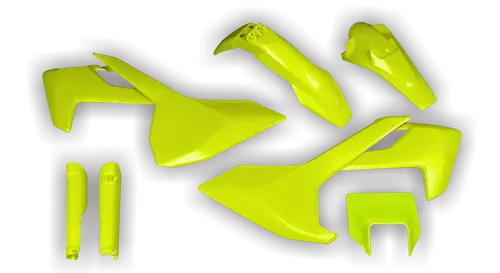 Plastics Kit - Husqvarna 14-> TE-FE Series - 2017-2019 - Full Kit - Fluo