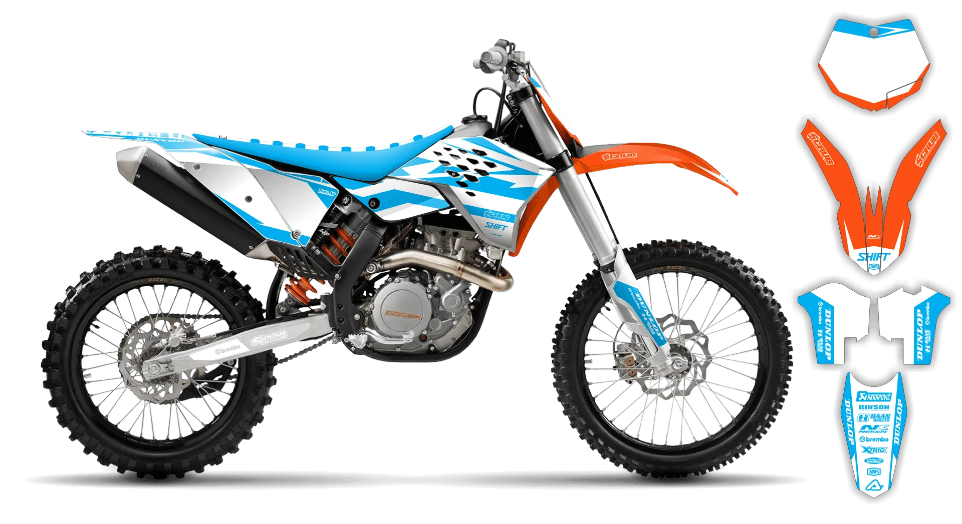Graphics Kit - KTM - SMR Series - 2008-2011 - SE1025 - R4