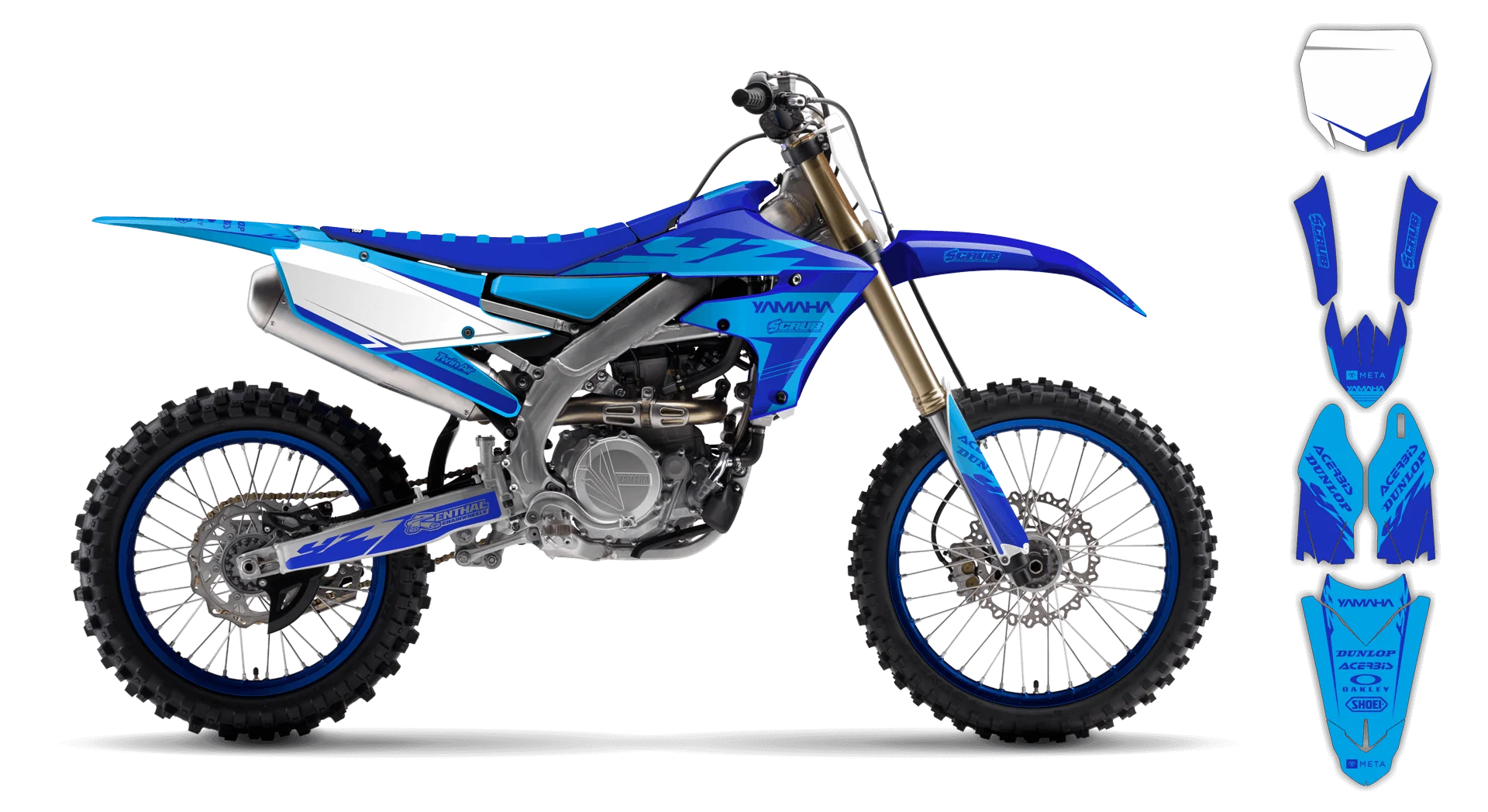 Graphics Kit - Yamaha - WR450F - 2019-2023 - Nyxet - LE