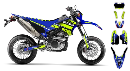 Graphics Kit - Yamaha - WR 250X - 2007-2022 - Fluo 7 - ST